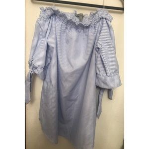 J for Justify Off the Shoulder Shirt